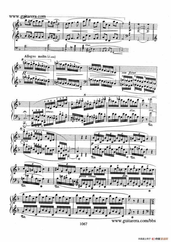 Krakowiak Grand Rondo de Concert Op.14 （克拉科维克音乐会用大回旋曲·钢琴独奏版）