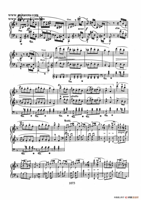 Krakowiak Grand Rondo de Concert Op.14 （克拉科维克音乐会用大回旋曲·钢琴独奏版）