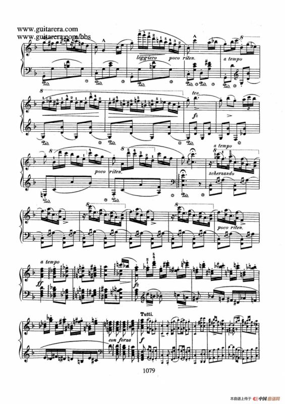 Krakowiak Grand Rondo de Concert Op.14 （克拉科维克音乐会用大回旋曲·钢琴独奏版）