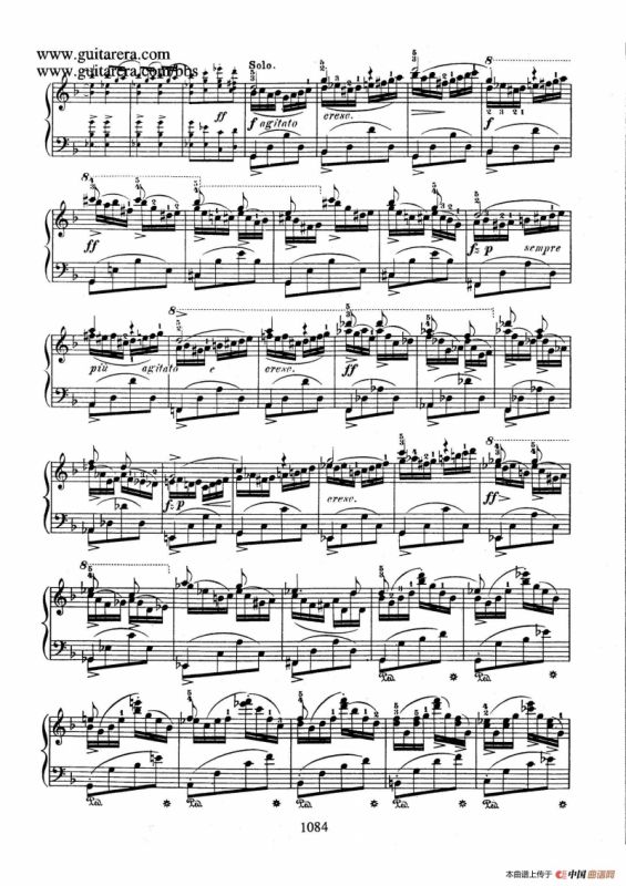 Krakowiak Grand Rondo de Concert Op.14 （克拉科维克音乐会用大回旋曲·钢琴独奏版）