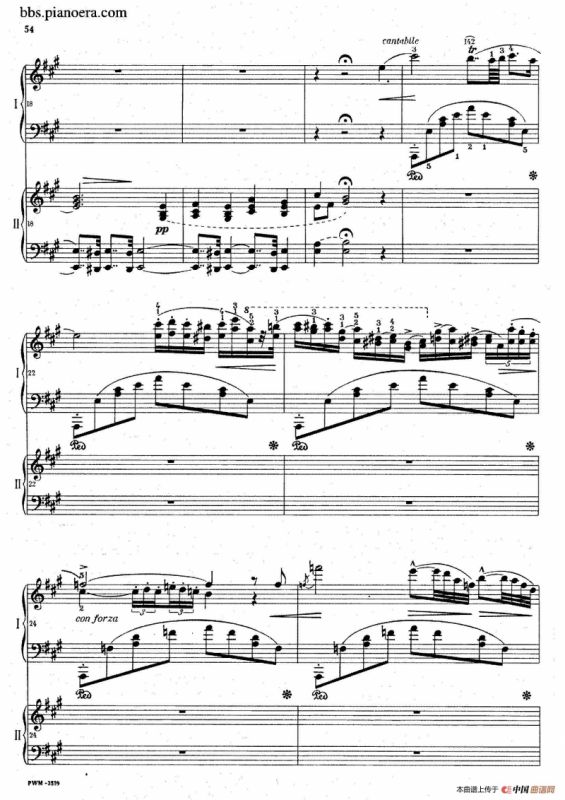 Grand Fantasy on Polish Airs Op.13（华丽的波兰民歌幻想曲·双钢琴版）