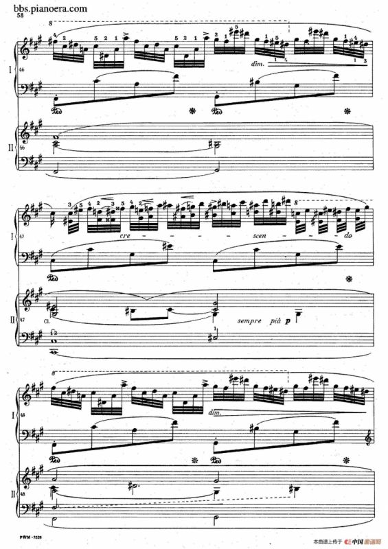 Grand Fantasy on Polish Airs Op.13（华丽的波兰民歌幻想曲·双钢琴版）