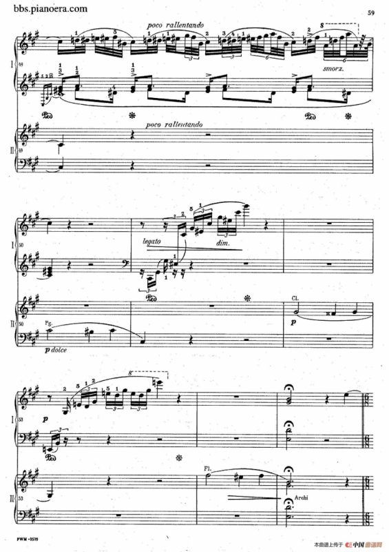 Grand Fantasy on Polish Airs Op.13（华丽的波兰民歌幻想曲·双钢琴版）