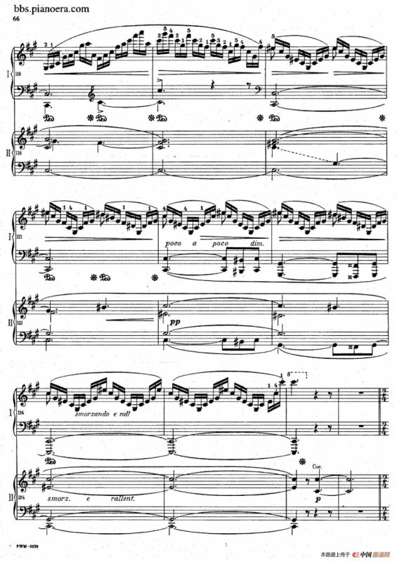 Grand Fantasy on Polish Airs Op.13（华丽的波兰民歌幻想曲·双钢琴版）