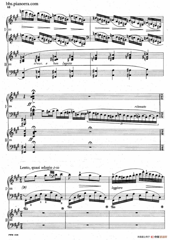 Grand Fantasy on Polish Airs Op.13（华丽的波兰民歌幻想曲·双钢琴版）