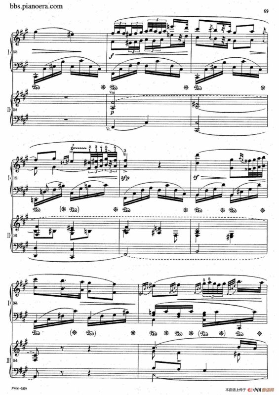 Grand Fantasy on Polish Airs Op.13（华丽的波兰民歌幻想曲·双钢琴版）