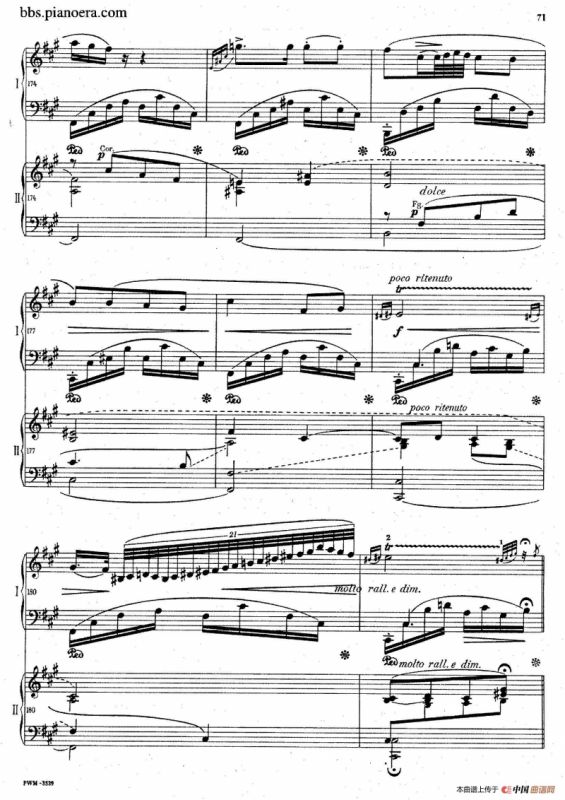 Grand Fantasy on Polish Airs Op.13（华丽的波兰民歌幻想曲·双钢琴版）