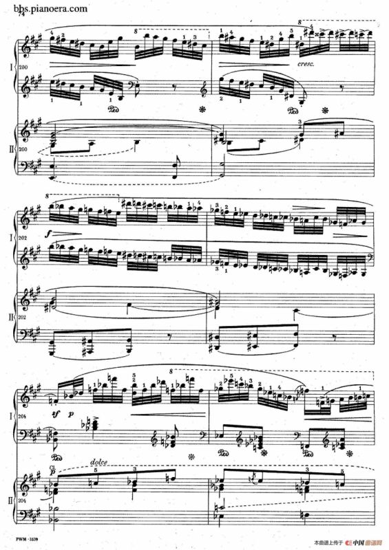 Grand Fantasy on Polish Airs Op.13（华丽的波兰民歌幻想曲·双钢琴版）