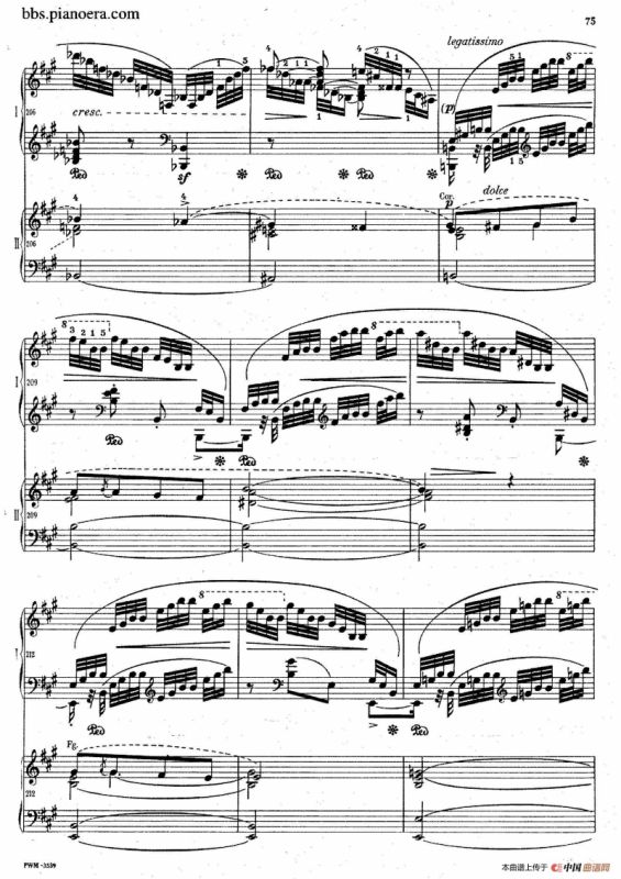 Grand Fantasy on Polish Airs Op.13（华丽的波兰民歌幻想曲·双钢琴版）