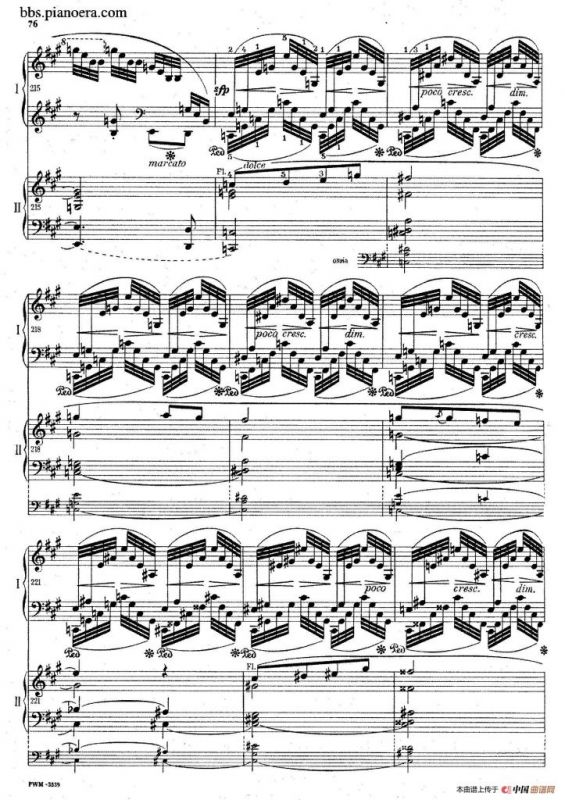 Grand Fantasy on Polish Airs Op.13（华丽的波兰民歌幻想曲·双钢琴版）