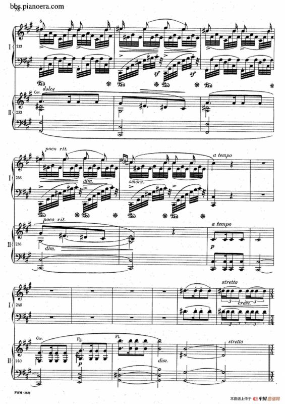 Grand Fantasy on Polish Airs Op.13（华丽的波兰民歌幻想曲·双钢琴版）