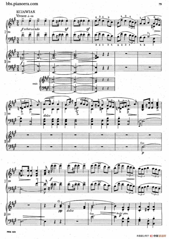 Grand Fantasy on Polish Airs Op.13（华丽的波兰民歌幻想曲·双钢琴版）