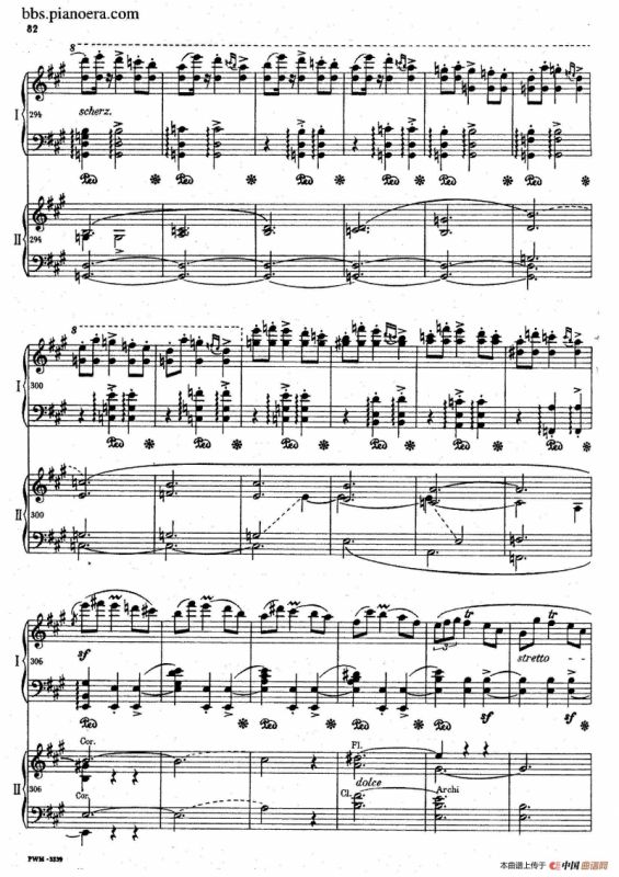 Grand Fantasy on Polish Airs Op.13（华丽的波兰民歌幻想曲·双钢琴版）