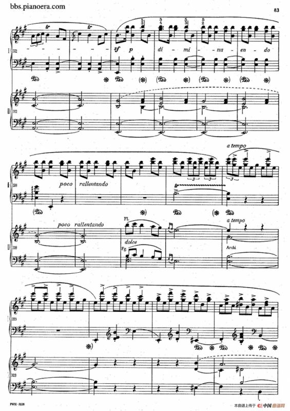 Grand Fantasy on Polish Airs Op.13（华丽的波兰民歌幻想曲·双钢琴版）