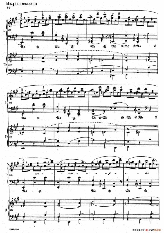 Grand Fantasy on Polish Airs Op.13（华丽的波兰民歌幻想曲·双钢琴版）