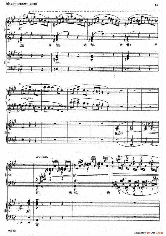 Grand Fantasy on Polish Airs Op.13（华丽的波兰民歌幻想曲·双钢琴版）