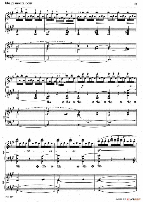 Grand Fantasy on Polish Airs Op.13（华丽的波兰民歌幻想曲·双钢琴版）