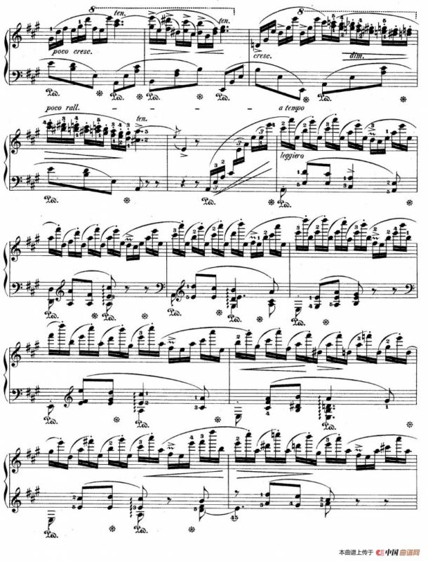 Grand Fantasy on Polish Airs Op.13（华丽的波兰民歌幻想曲·钢琴独奏版）