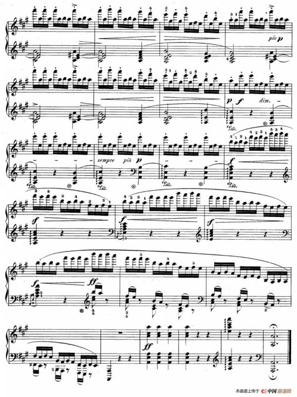 Grand Fantasy on Polish Airs Op.13（华丽的波兰民歌幻想曲·钢琴独奏版）