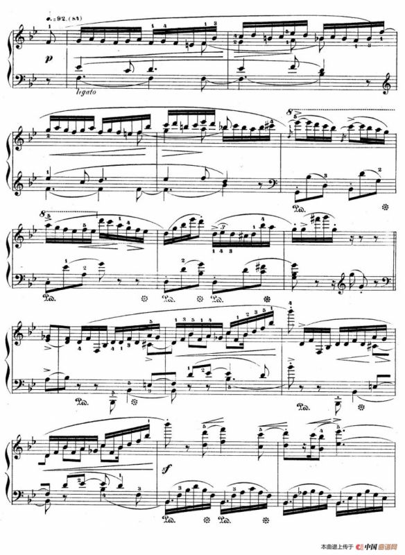 Variations on Je Vends Des Scapulaires Op.12（降B大调华丽变奏曲）