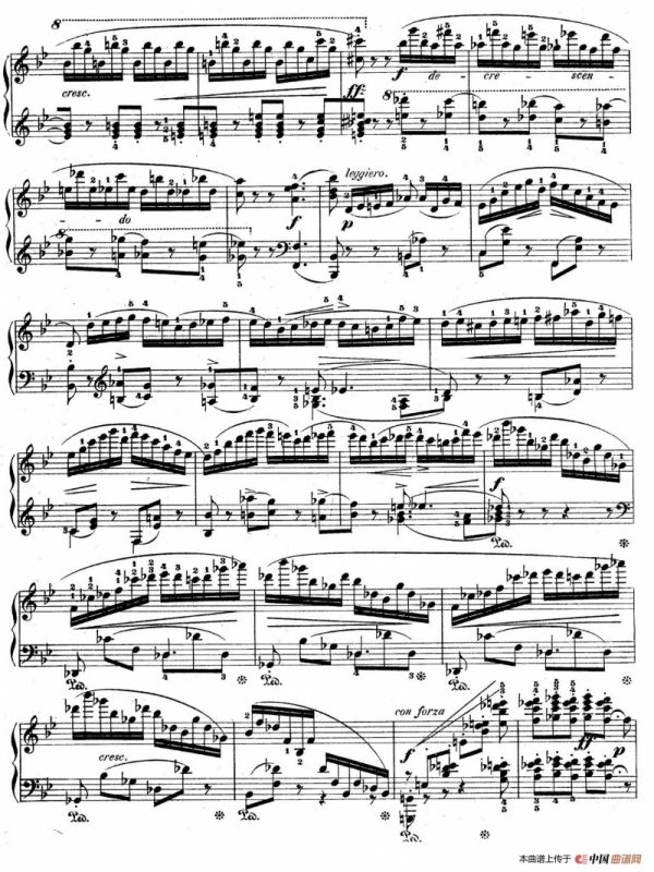 Variations on Je Vends Des Scapulaires Op.12（降B大调华丽变奏曲）
