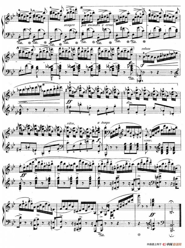 Variations on Je Vends Des Scapulaires Op.12（降B大调华丽变奏曲）