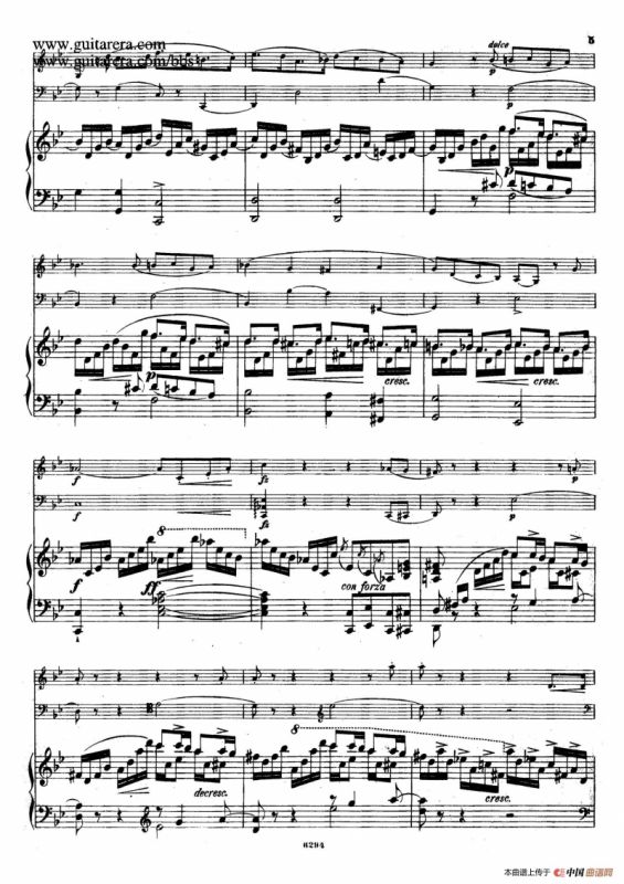 Piano Trio in g Minor Op.8（g小调钢琴三重奏）