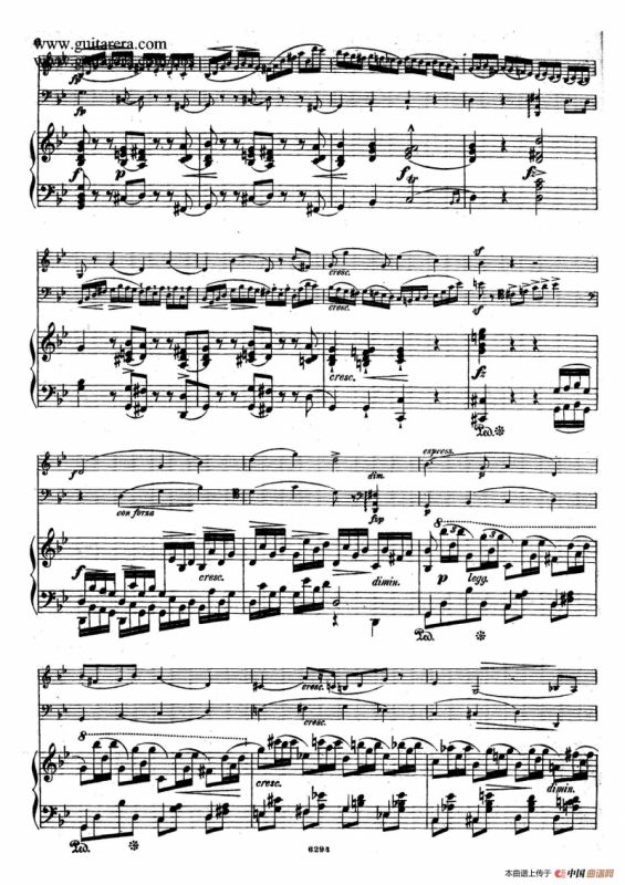 Piano Trio in g Minor Op.8（g小调钢琴三重奏）