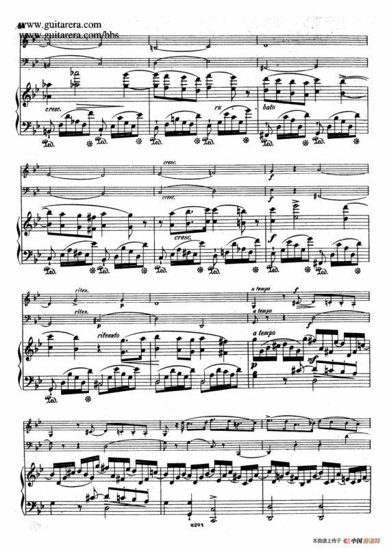 Piano Trio in g Minor Op.8（g小调钢琴三重奏）