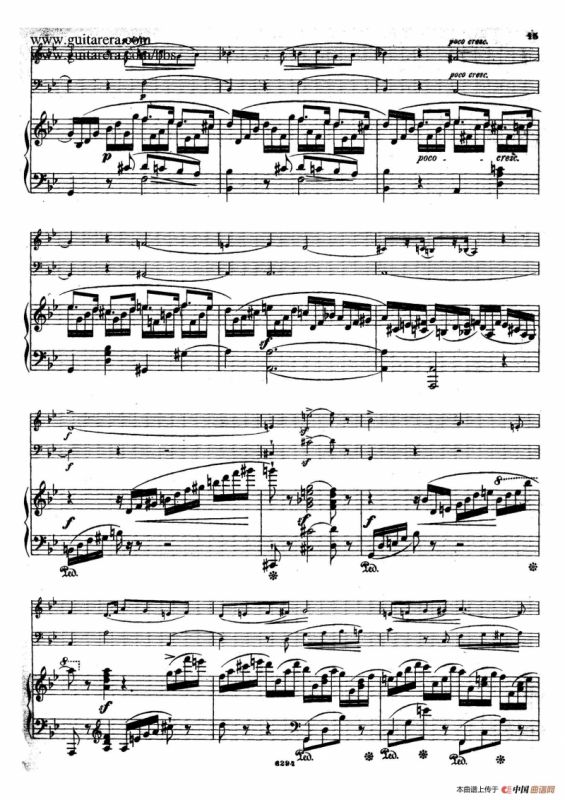 Piano Trio in g Minor Op.8（g小调钢琴三重奏）