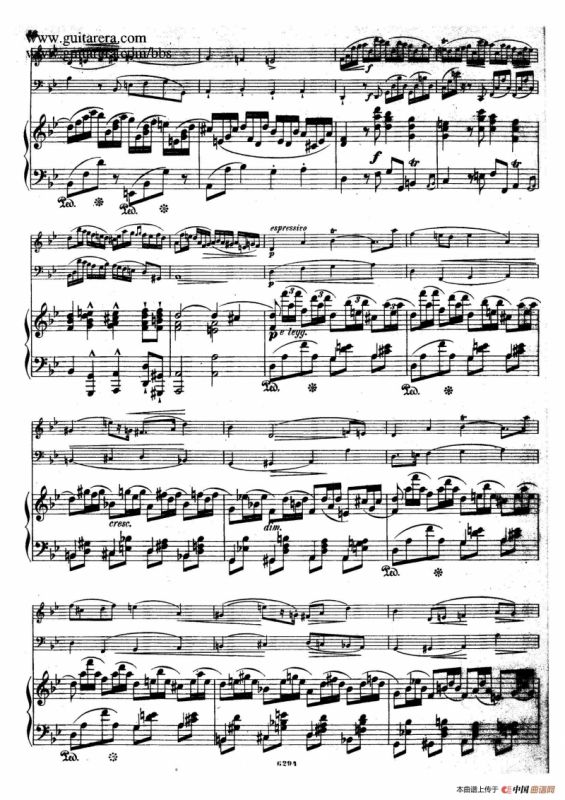 Piano Trio in g Minor Op.8（g小调钢琴三重奏）