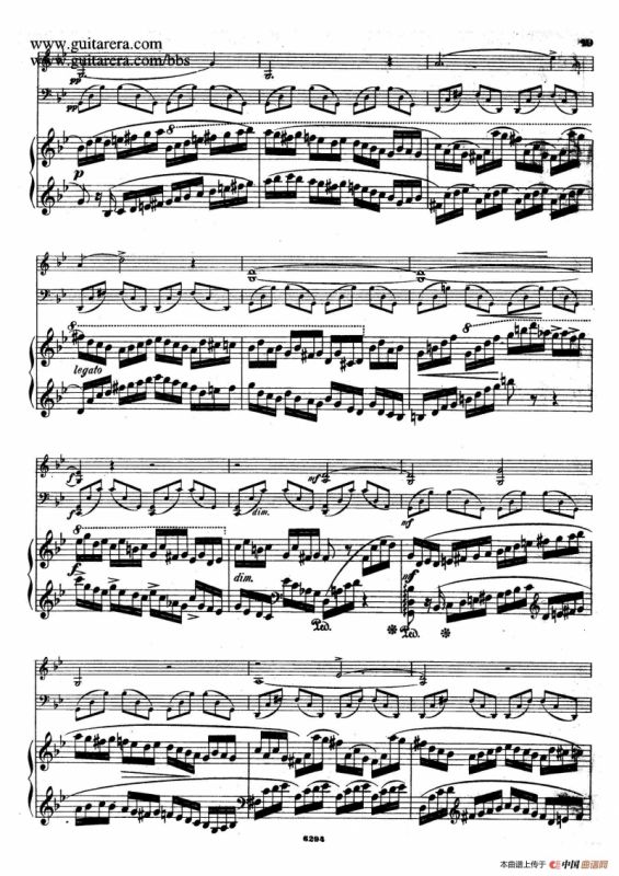 Piano Trio in g Minor Op.8（g小调钢琴三重奏）