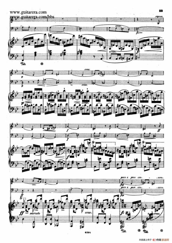 Piano Trio in g Minor Op.8（g小调钢琴三重奏）