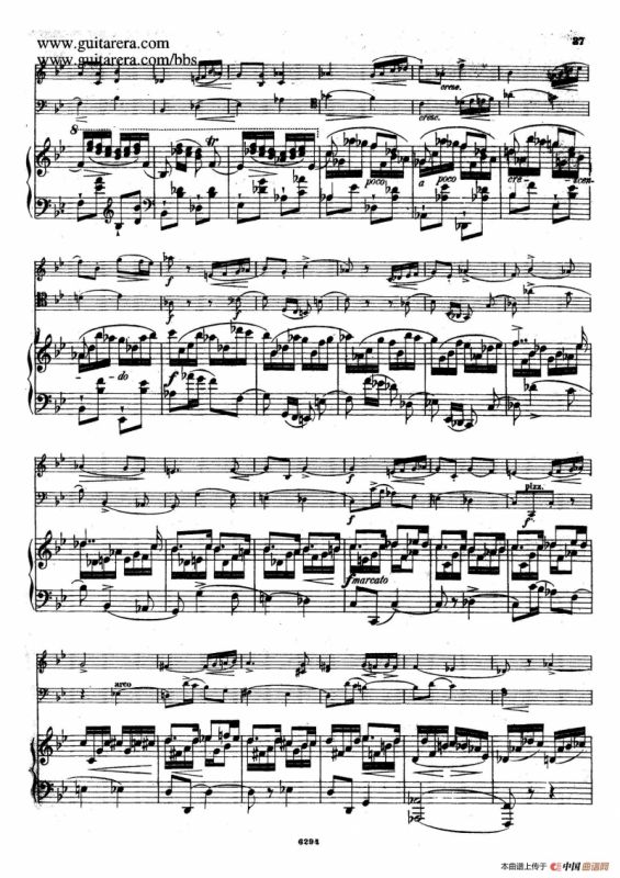 Piano Trio in g Minor Op.8（g小调钢琴三重奏）