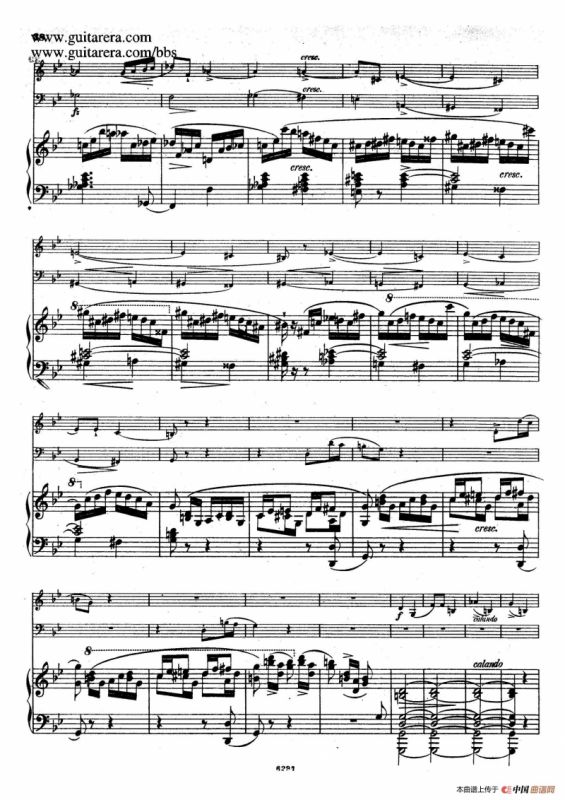 Piano Trio in g Minor Op.8（g小调钢琴三重奏）