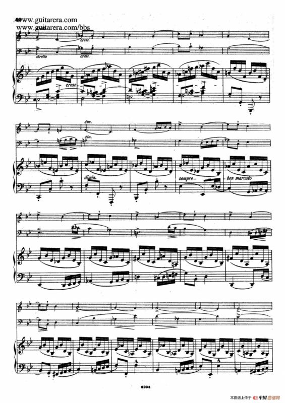 Piano Trio in g Minor Op.8（g小调钢琴三重奏）