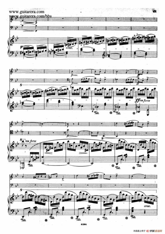 Piano Trio in g Minor Op.8（g小调钢琴三重奏）