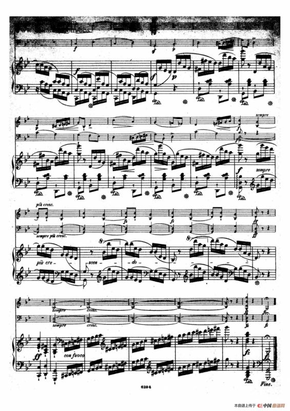 Piano Trio in g Minor Op.8（g小调钢琴三重奏）