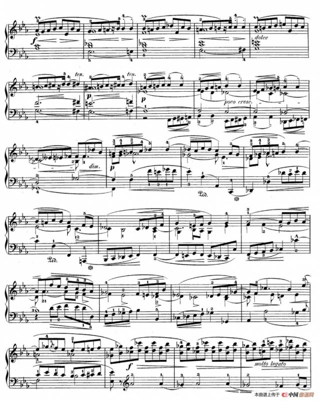 Piano Sonata No.1 in c Minor Op.4 （c小调第一钢琴奏鸣曲）