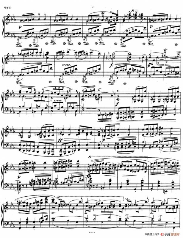 Piano Sonata No.1 in c Minor Op.4 （c小调第一钢琴奏鸣曲）