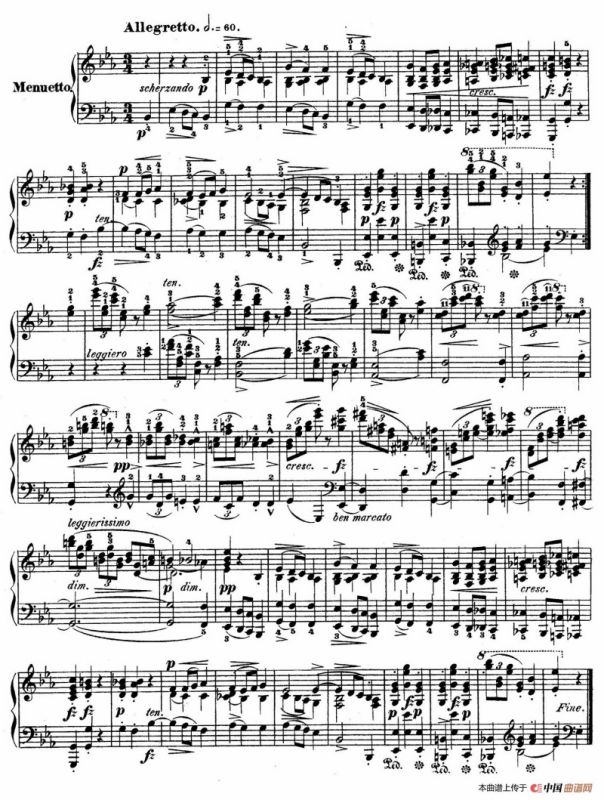 Piano Sonata No.1 in c Minor Op.4 （c小调第一钢琴奏鸣曲）