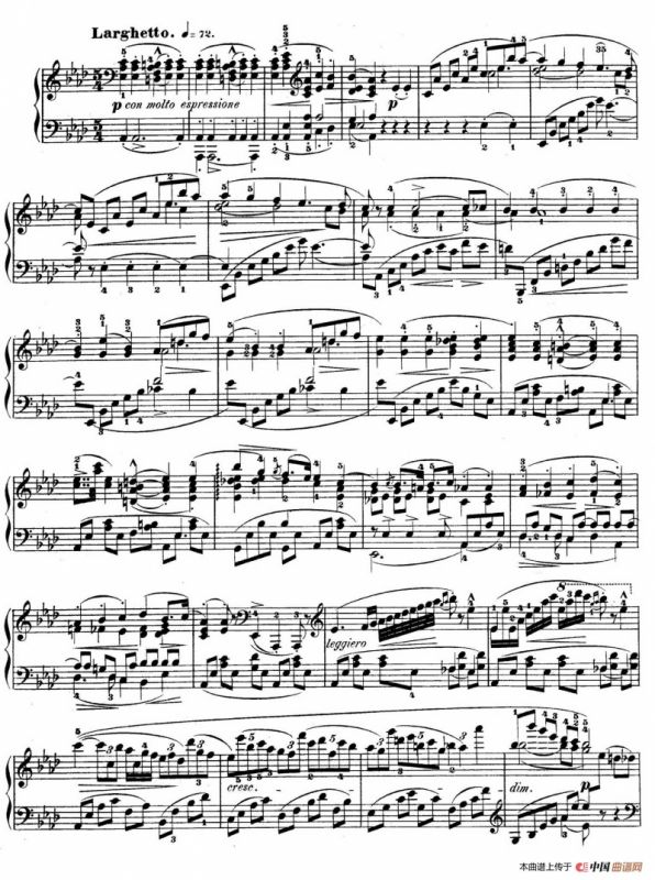 Piano Sonata No.1 in c Minor Op.4 （c小调第一钢琴奏鸣曲）