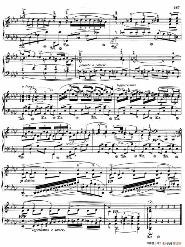 Piano Sonata No.1 in c Minor Op.4 （c小调第一钢琴奏鸣曲）