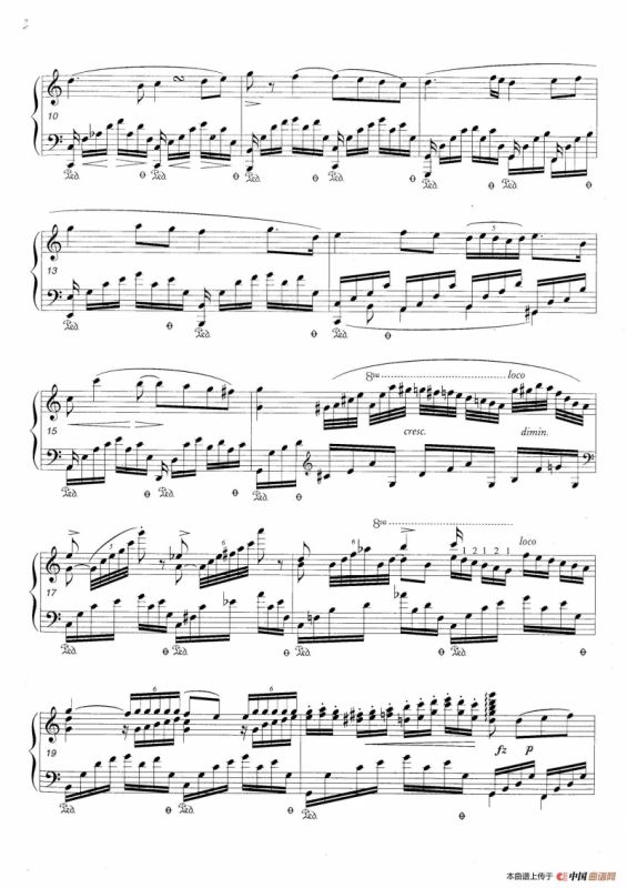 C大调引子与华丽的波兰舞曲（钢琴独奏版）