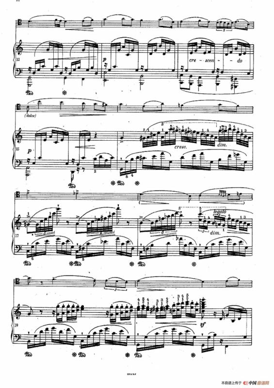 C大调引子与华丽的波兰舞曲（为大提琴与钢琴而作）