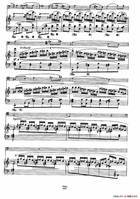 C大调引子与华丽的波兰舞曲（为大提琴与钢琴而作）