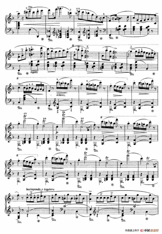 Rondo A La Mazurka Op.5（F大调玛祖卡舞曲型回旋曲）