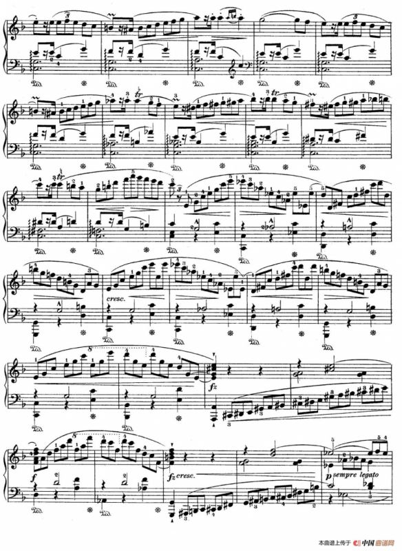 Rondo A La Mazurka Op.5（F大调玛祖卡舞曲型回旋曲）