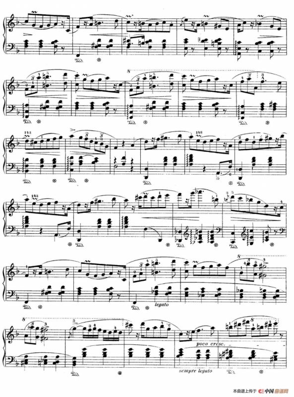 Rondo A La Mazurka Op.5（F大调玛祖卡舞曲型回旋曲）