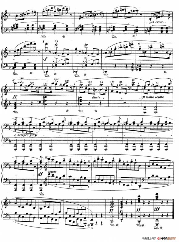 Rondo A La Mazurka Op.5（F大调玛祖卡舞曲型回旋曲）